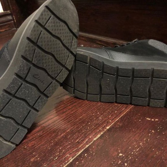 Clarks Collection Lace-up Water Resistant Boots - Picture 4 of 6